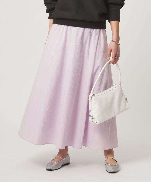 green label relaxing/ポコポコ フレア スカート/ミモレ / ロング