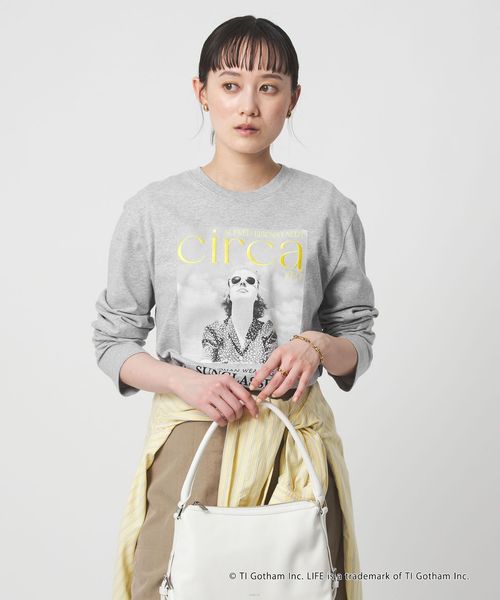 green label relaxing/【別注】＜GOOD ROCK SPEED＞LIFE PC ロングスリーブ Tシャツ/Tシャツ / カットソー