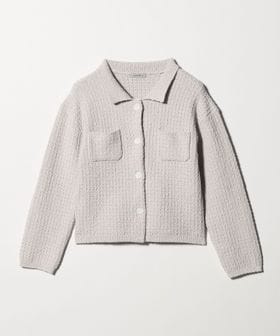 green label relaxing/ブークレ ポロニット カーディガン ウォッシャブル/カーディガン / ボレロ