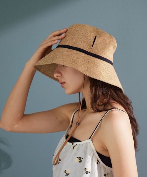 コカゲル/【別注】＜コカゲル＞ シートワイド ハット UVカット/ハット