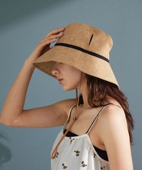 コカゲル/【別注】＜コカゲル＞ シートワイド ハット UVカット/ハット