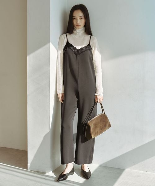 green label relaxing/＜SEASONAL COLLECTION＞レース キャミソール オールインワン/オーバーオール / オールインワン