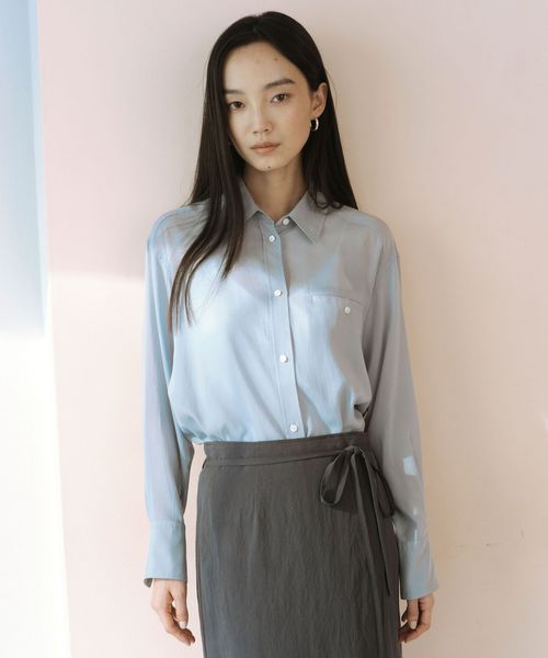 green label relaxing/＜SEASONAL COLLECTION＞シアー シャツ/シャツ / ブラウス