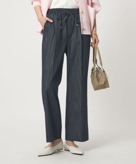 green label relaxing/［size SHORT/TALLあり］ニーハイフレアパンツ デニム 2 ストレッチ/デニムパンツ