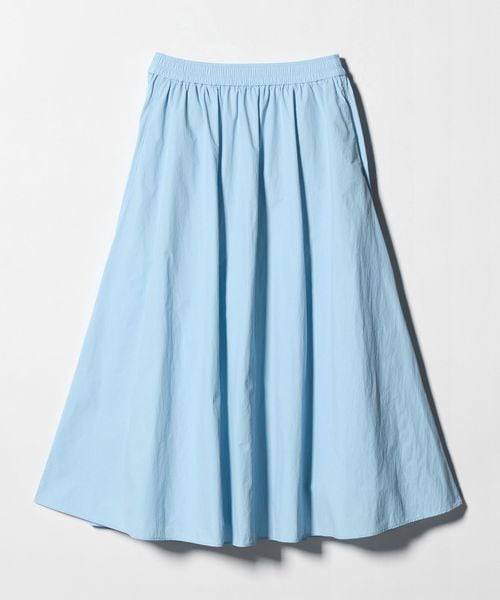 green label relaxing/ギャザー フレア スカート/ミモレ / ロング