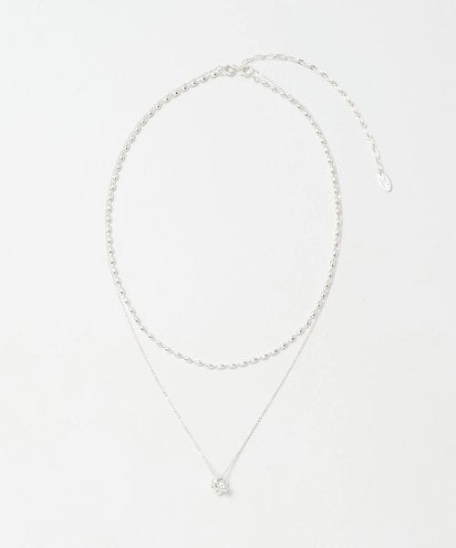 green label relaxing/2連チェーン ポコポコチャーム ネックレス/ネックレス