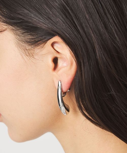 green label relaxing/ドロップバー イヤリング/イヤリング