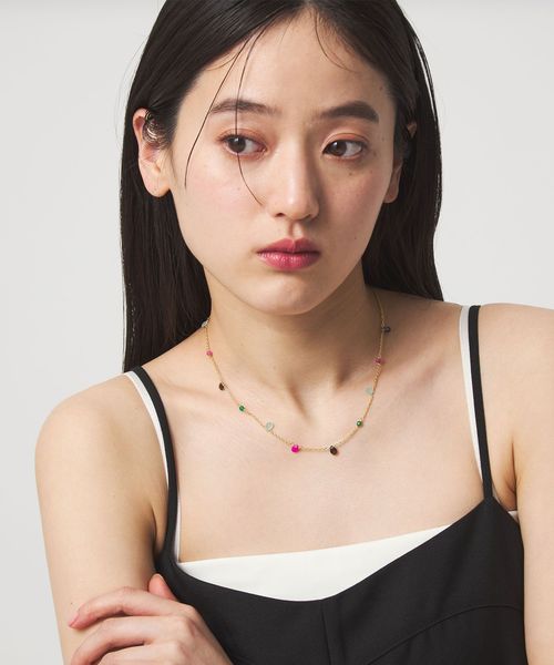 yours.jewelry/＜yours.jewelry＞ミックスストーン ネックレス/ネックレス