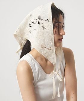 green label relaxing/レース バブーシュカ/その他アクセサリー