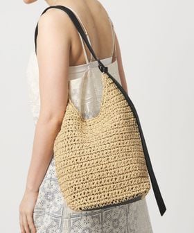 green label relaxing/ペーパーコード ショルダーバッグ/かごバッグ