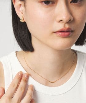 green label relaxing/カーブバー ネックレス/ネックレス