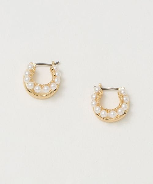 green label relaxing/ コンビ ダブルライン ピアス/ピアス（両耳用）