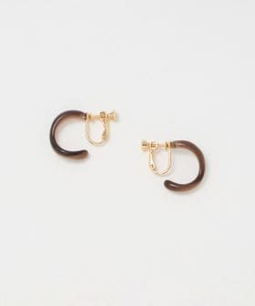 green label relaxing/マーブル イヤリング/イヤリング