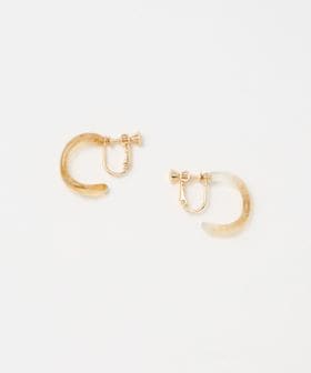 green label relaxing/マーブル イヤリング/イヤリング