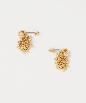 green label relaxing/オーバルメタル＆ツブツブミックス ピアス/ピアス（片耳用）