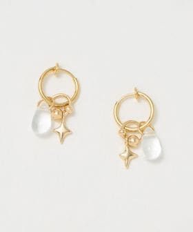 green label relaxing/4WAY パーツミックス フープ イヤリング/イヤリング