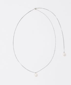 green label relaxing/淡水パール スライドネックレス/ネックレス