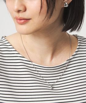 green label relaxing/クリア シズク＆メタルフレーム ネックレス/ネックレス