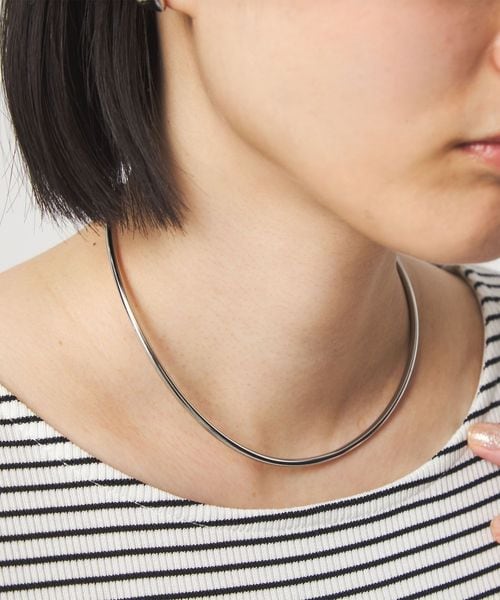 green label relaxing/スリム チョーカー/ネックレス