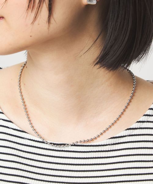 green label relaxing/ボールチェーン フック ネックレス/ネックレス