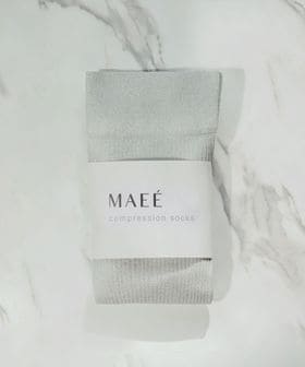 green label relaxing/＜MAEE＞コンプレッション ソックス （グリッターリブ） / 着圧ソックス / 靴下/ソックス / 靴下