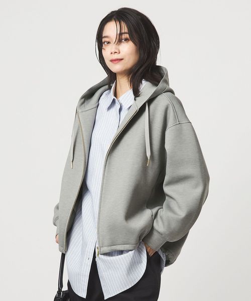 green label relaxing/［size SHORTあり］ダンボール ジップ フーディ/スウェット / パーカー