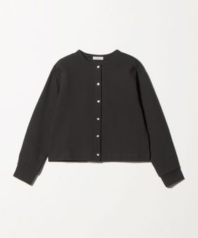 green label relaxing/リップルボーダー カーディガン/カーディガン / ボレロ