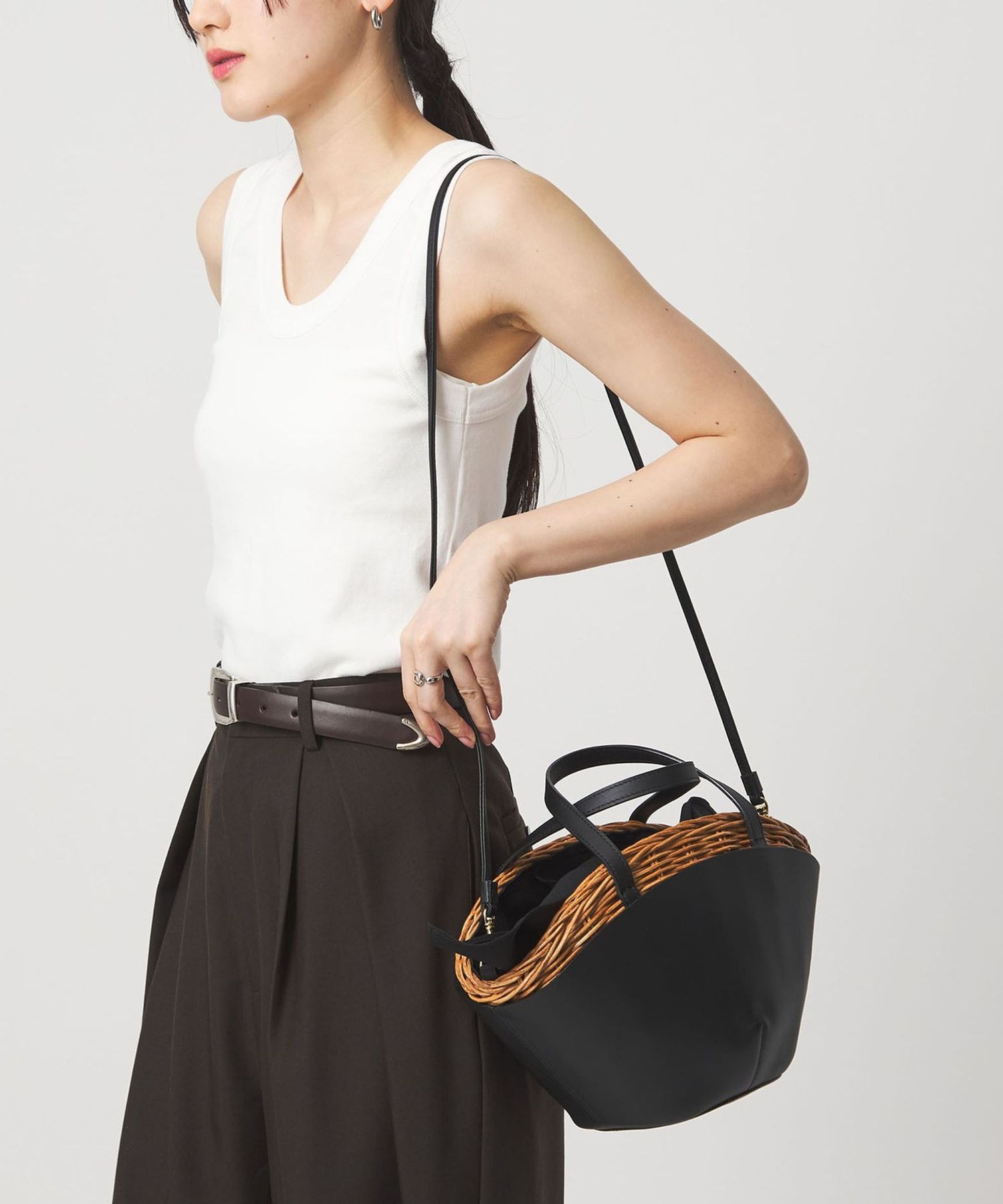 The Bagmati＞バスケット（M）/ カゴバッグ