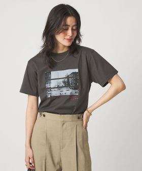 green label relaxing/コラージュ フォト ショートスリーブ Tシャツ/Tシャツ / カットソー