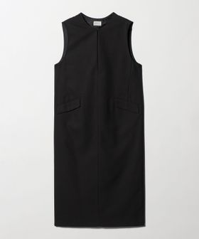 green label relaxing/［size SHORTあり］リネンライク キーネック ジャンパースカート/ジャンパースカート