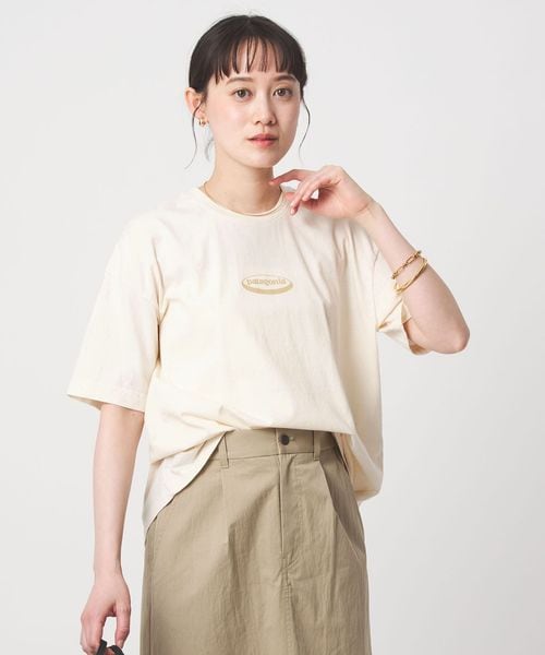 patagonia/＜patagonia＞ウィメンズ ’95 オーバル ロゴ オーバーサイズ Tシャツ/Tシャツ / カットソー