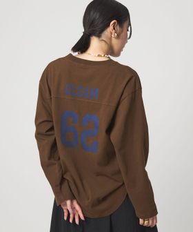 green label relaxing/【WEB限定】＜at ease＞ナンバー プリント TEE/Tシャツ / カットソー