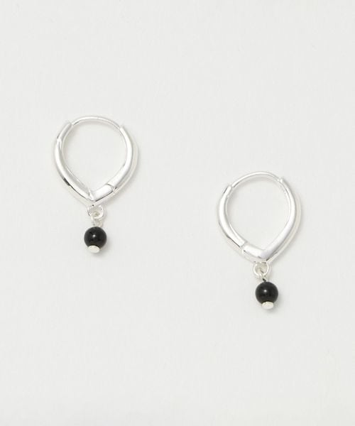 ANNA SOTTILOTTA/＜ANNA SOTTILOTTA＞モチーフ付き フープピアス/ピアス（両耳用）