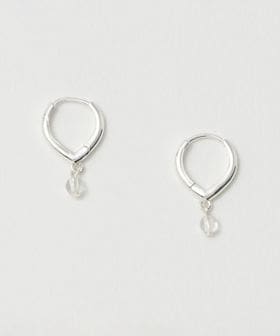 ANNA SOTTILOTTA/＜ANNA SOTTILOTTA＞モチーフ付き フープピアス/ピアス（両耳用）