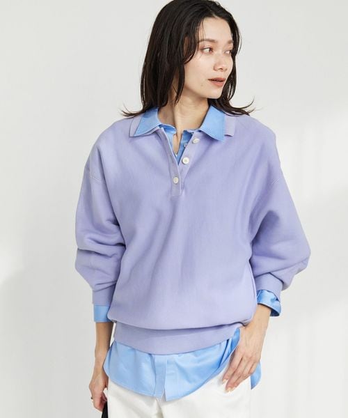 green label relaxing/ポロカラー スウェット/スウェット / パーカー