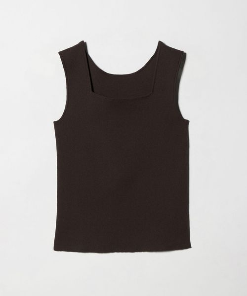 green label relaxing/ニット タンクトップ ウォッシャブル/タンクトップ / キャミソール