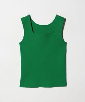 green label relaxing/ニット タンクトップ ウォッシャブル/タンクトップ / キャミソール