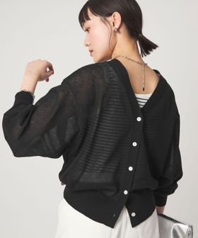green label relaxing/【結論シリーズ】ビューティーネック2WAYカーデ ウォッシャブル/カーディガン / ボレロ