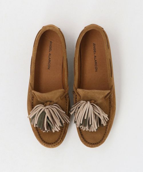 ANGEL ALARCON/＜ANGEL ALARCON＞モカシン シューズ/フラットシューズ