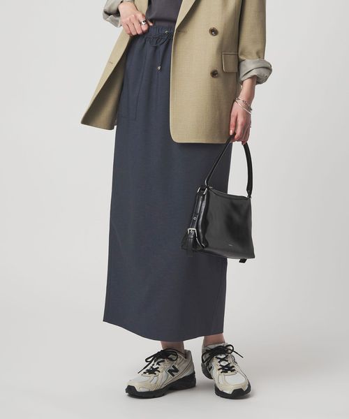 green label relaxing/［size SHORTあり］スラブオックス スカート マシンウォッシャブル/ミモレ / ロング