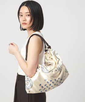 green label relaxing/スカーフ プリント バッグ/ショルダーバッグ
