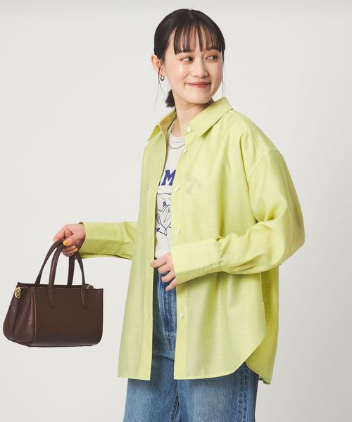 green label relaxing/［size SHORTあり］ミルフィーユデイリーシャツ/シャツ / ブラウス