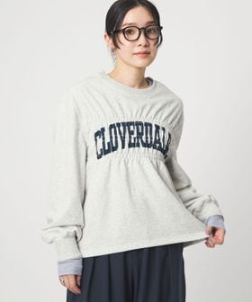 green label relaxing/【WEB限定】＜at ease＞シャーリング スウェット プルオーバー/スウェット / パーカー