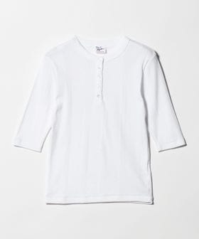 Robert P. Miller/＜Robert P. Miller＞ヘンリーネック 5分袖 プルオーバー カットソー/Tシャツ / カットソー