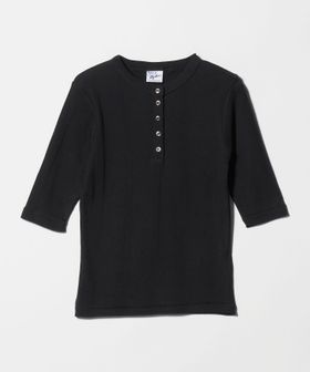 Robert P. Miller/＜Robert P. Miller＞ヘンリーネック 5分袖 プルオーバー カットソー/Tシャツ / カットソー