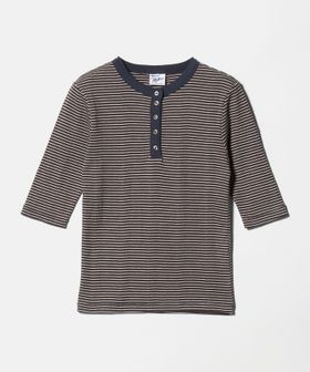 Robert P. Miller/＜Robert P. Miller＞ヘンリーネック 5分袖 プルオーバー カットソー/Tシャツ / カットソー