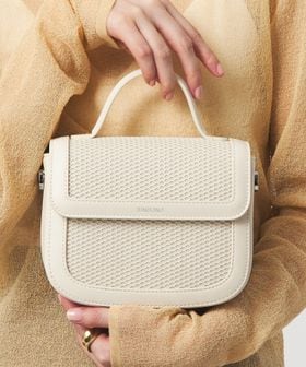 SINBONO/【別注】＜SINBONO＞メッシュフラップ ミニバッグ/ショルダーバッグ