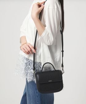 SINBONO/【別注】＜SINBONO＞メッシュフラップ ミニバッグ/ショルダーバッグ