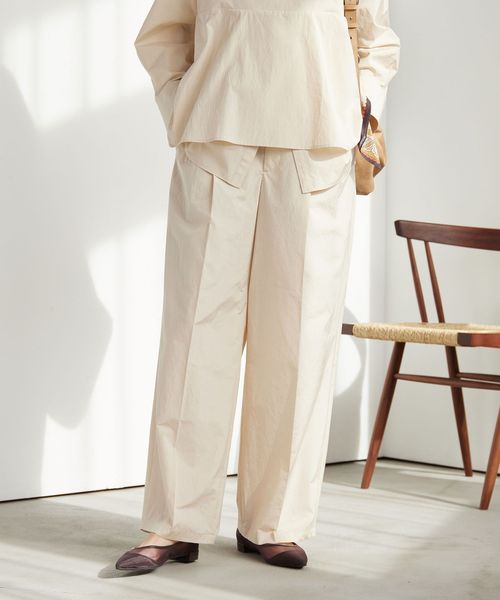 green label relaxing/FAbRICA 2タック ワイド パンツ/その他パンツ