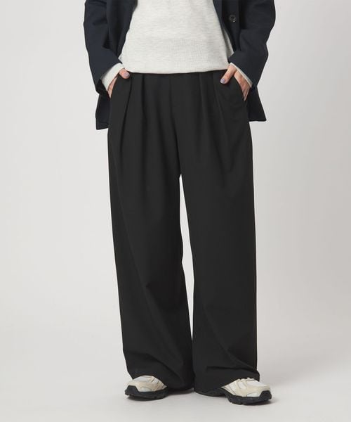 green label relaxing/【WEB限定】＜at ease＞オルマイ スラックス ウォッシャブル ストレッチ UVカット/スラックス